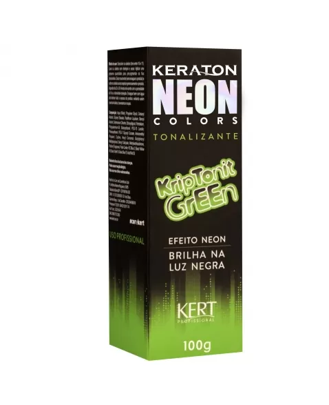 TONALIZANTE NEON KRIPTONIT GREEN 4204 KERATON 100G