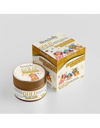 MÁSCARA FACIAL GOLD BIOTCHELLY 50G