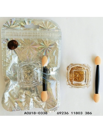 GLITTER PARA UNHA (DOURADO OU PRATA) MISS FRANDY ACU18-0338
