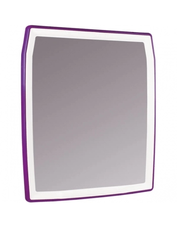 MOLDURA COM ESPELHO DOMPEL 3315-C ROXO/BRANCO