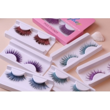 CÍLIOS 3D CORES SORTIDAS MISS FRANDY C21-0861 - 1 PAR