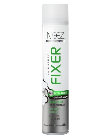 HAIR SPRAY FIXER NEEZ EXTRA FORTE EXTRA SECO 24H 500ML