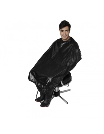 CAPA TINTURA PVC PRETA SEM MANGA SC 17 COD 9767