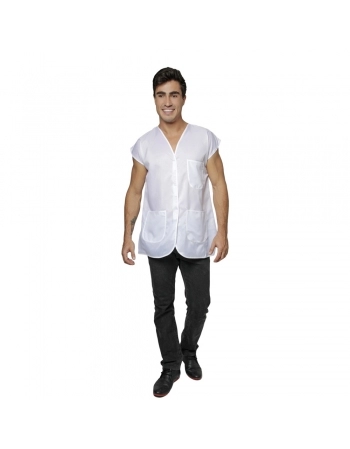 JALECO NYLON BRANCO UNISSEX GRANDE SC 007 COD 9750G