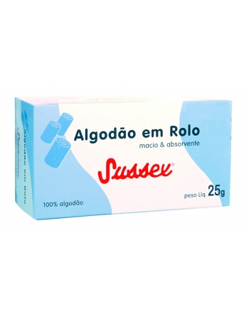 ALGODÃO SUSSEX ROLO 25G