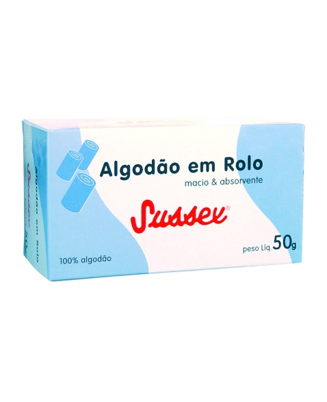 ALGODÃO SUSSEX ROLO 50G