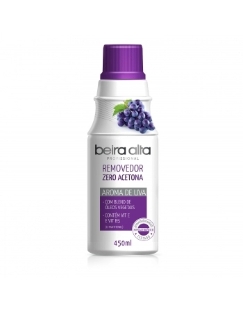 REMOVEDOR DE ESMALTES ZERO ACETONA UVA BA 450ML