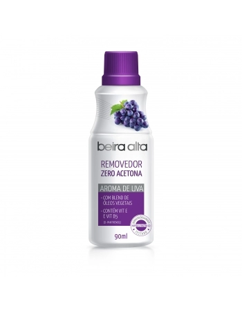 REMOVEDOR DE ESMALTES ZERO ACETONA UVA BA 90ML