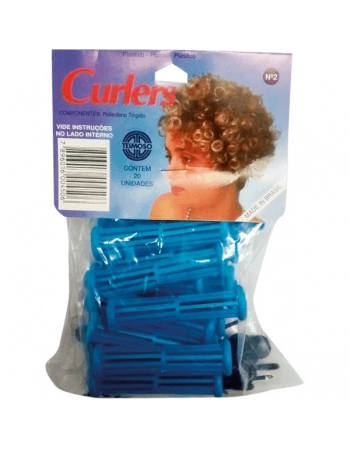 CURLERS PARA PERMANENTE AFRO TEIMOSO N 2 - 20UN