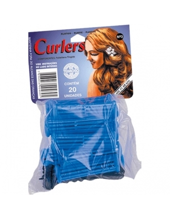 CURLERS PARA PERMANENTE AFRO TEIMOSO N 3 - 20UN