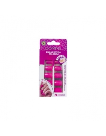 UNHAS QUADRADA MEDIA ROSA ABSURDO DOMPEL 797 RA - 24UN