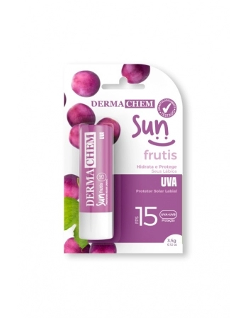PROTETOR LABIAL DERMACHEM UVA FPS15 3,5G 7004