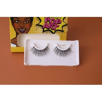 CÍLIOS POP ART EFEITO NATURAL MISS FRANDY C21-0871 - 1 PAR