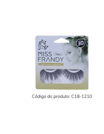 CÍLIOS MISS FRANDY 3D C18-1210 - 1 PAR