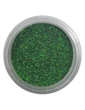 GLITTER FINO PARA UNHAS VERDE