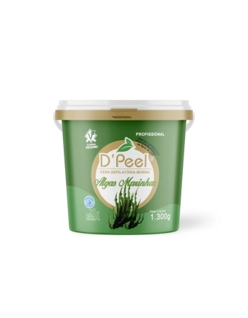 CERA DEPILATÓRIA D'PEEL ALGAS MARINHAS 1300G