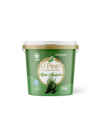 CERA DEPILATÓRIA D'PEEL ALGAS MARINHAS 300G