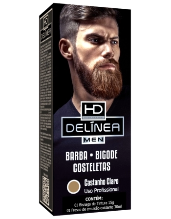 TINTURA MEN DELINEA CASTANHO CLARO 15G 61061