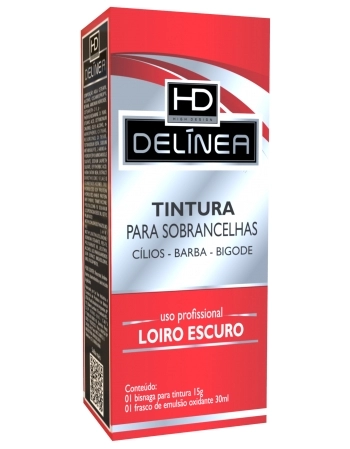 TINTURA PARA SOBRANCELHA DELINEA LOIRO ESCURO 15G 61014