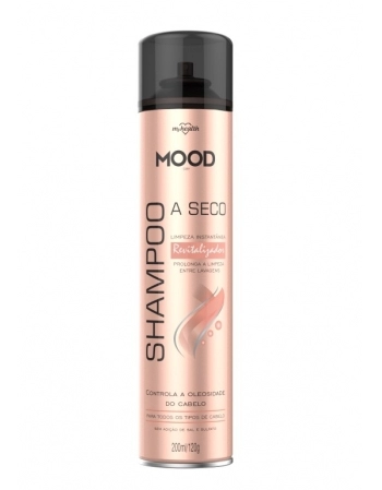 SHAMPOO A SECO DRY PARA TODOS TIPOS DE CABELO AEROFLEX 200ML