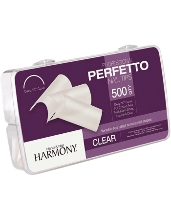 TIPS TRANSPARENTE CLEAR HARMONY 20028 - 500UN