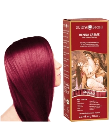 HENNA CR MARSALA SURYA 70ML