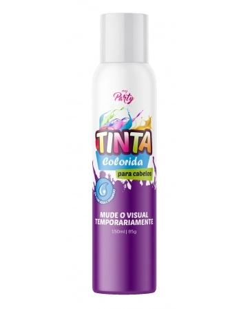 TINTA TEMPORÁRIA PARA CABELO BRANCO 150ML