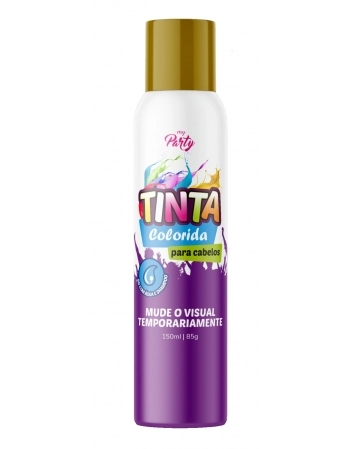 TINTA TEMPORÁRIA PARA CABELO DOURADO 150ML