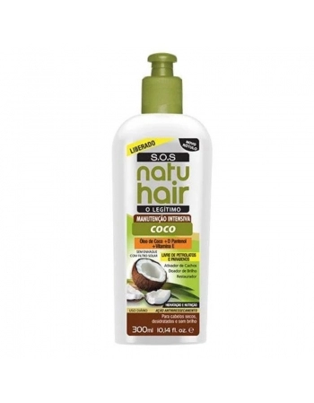 CREME MANUTENCAO INTENSIVA SOS COCO NATUHAIR 300ML