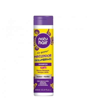 SHAMPOO MATIZADOR DESLUMBRANTE NATUHAIR 300ML