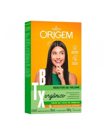 KIT ORIGEM BTX ORGANICO CONDICIONANTE TODOS TIPOS CABELOS