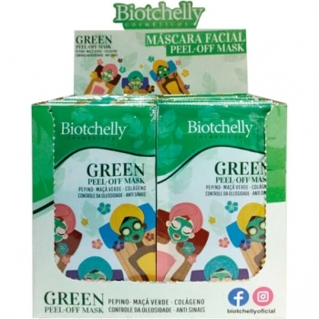MÁSCARA FACIAL GREEN BIOTCHELLY 8G