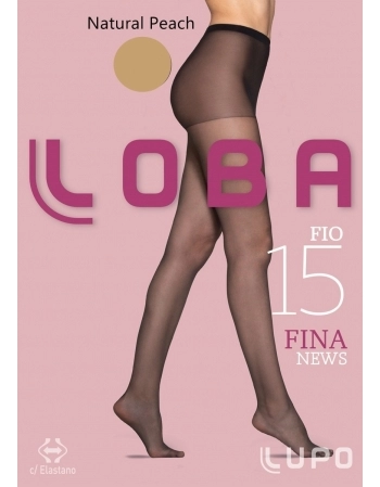 MEIA CALÇA ADULTO FIO 15 NEWS LOBA NATURAL TAM P