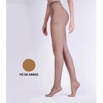 MEIA CALÇA ADULTO FIO 15 NEWS LOBA PO DE ARROZ TAMANHO M