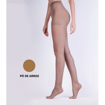 MEIA CALÇA ADULTO FIO 15 NEWS LOBA PO DE ARROZ TAMANHO G