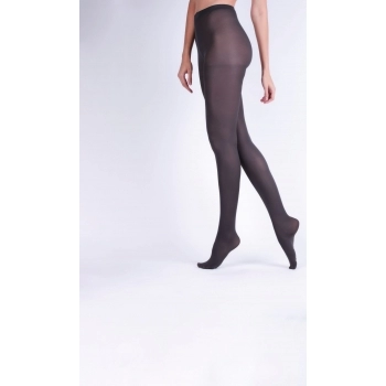 MEIA CALÇA ADULTO FIO 40 OPACA LOBA PRETA TAM P