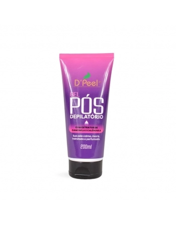 GEL PÓS DEPILATÓRIO CAMOMILA E CALÊNDULA D'PEEL 200ML