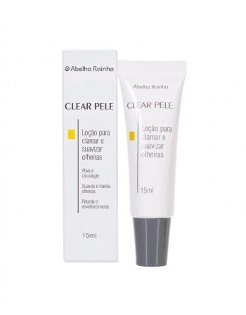 CLEAR PELE LOÇÃO FACIAL PARA CLAREAR OLHEIRAS A RAINHA 15ML