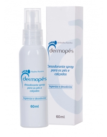 DERMOPES DESODORANTE SPRAY PARA PÉS E CALÇADOS A RAINHA 60ML