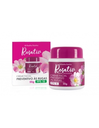 ROSATIV CREME FACIAL PREVENTIVO A RUGAS FPS15 ROSA MOSQUETA 55G
