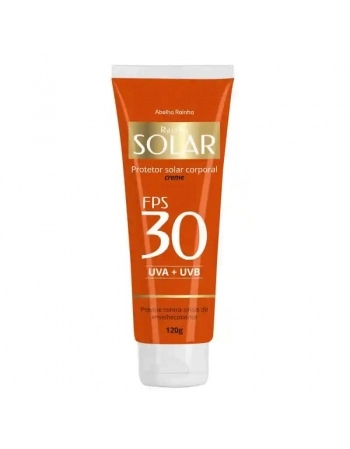 RAINHA SOLAR PROTETOR CORPORAL CREME FPS30 A RAINHA 120G