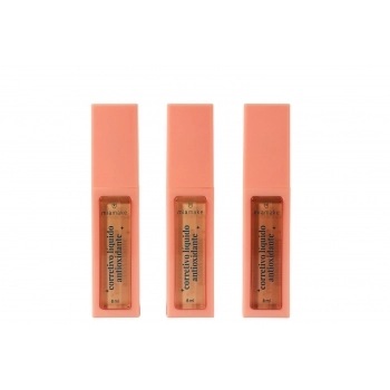 CORRETIVO LÍQUIDO ANTIOXIDANTE BEGE MIA MAKE - DISPLAY C/ 24 UN