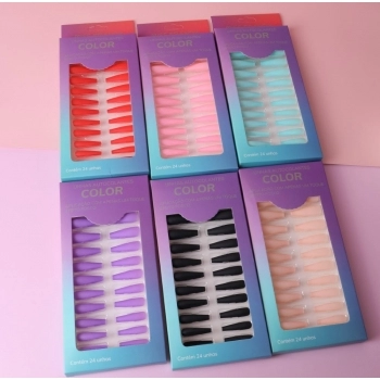 UNHAS POSTICAS AUTOCOLANTES COLOR U22-1045