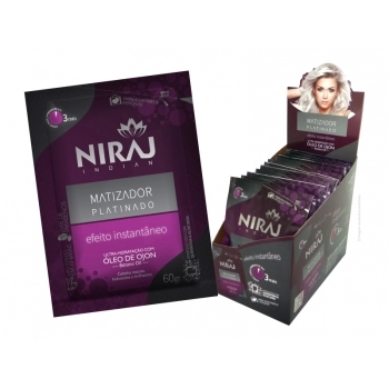 MATIZADOR LOIRO PLATINADO SACHÊ NIRAJ 60G