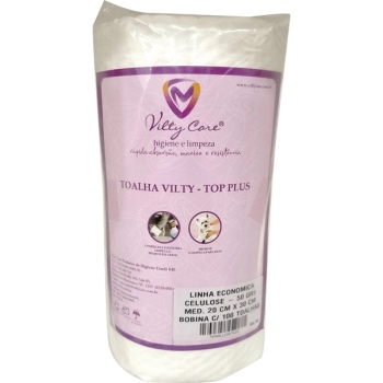 TOALHA ROLO DESCARTAVEL 20X23CM - 60 UN