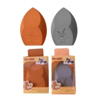 ESPONJA MAQUIAGEM GOTA CHANFRADA TOM E JERRY MISS FRANDY WT-E25-0111