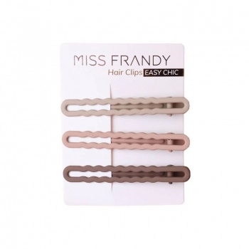 ACESSORIO P/ CABELO HAIR CLIPS EASY CHIC MISS FRANDY HC23-0520 C/ 3 UN