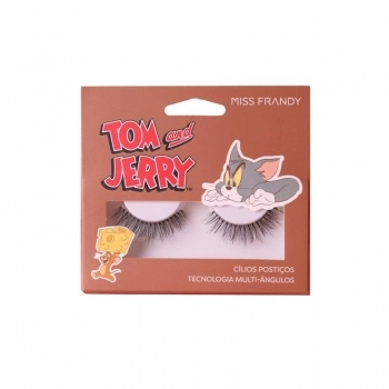 CILIOS TOM E JERRY EFEITO NATURAL MISS FRANDY WT-C25-0151 - 1 PAR