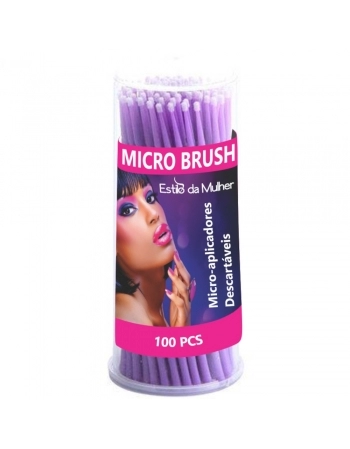 MICROBRUSH PARA REMOÇÃO DE CÍLIOS EM 588 POTE C/ 100UN