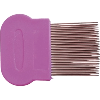 PENTE PARA PIOLHO DENTES INOX PURA ARTE 5963